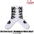 COOKMAN Rib Crew Socks Afterburner White Black 233-53956画像