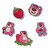 crocs JIBBITZ PIXER LOTSO 5 PACK 10015853画像