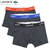 LACOSTE 3Pack Microfiber Trunk Short 5H2381-10画像