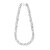 CRIMIE LINK CHAIN SKIN SILVER NECKLACE SHORT CR1-02C5-JW03画像