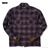 BLUCO OMBRE CHECK FLANNEL SHIRT 155-11-047画像