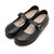 BIRKENSTOCK SANTA CLARITA BLACK | NATURAL-LEATHER 1030709画像