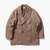 ATON SUPER 120S DOUBLE MELTON SEMI DOUBLE SHORT COAT SCAGGW0913画像