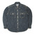 HOUSTON USA COTTON DENIM WORK SHIRT INDIGO VINTAGE WASH 40511画像