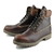 Timberland PREMIUM 6INCH LACE WATERPROOF BOOT MEDIUM BROWN FULL GRAIN W BLK A2P6W-EIU画像