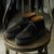 SANDERS BRIT CHUKKA BLACK SUEDE LEATHER 9877BS画像