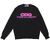 CDG COMME des GARCONS PINK LOGO CREW NECK SWEATSHIRT画像