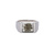 XOLO JEWELRY Signet Ring with Gray & Gold XOR125画像