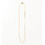 RADIALL CURB - T-BAR NECKLACE -GOLD PLATED- RAD-JWL066-02画像