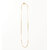 RADIALL MONTES - T-BAR NECKLACE -GOLD PLATED- RAD-JWL064-02画像