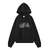X-girl RHINESTONE CURSIVE LOGO SWEAT HOODIE 105254012008画像