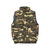 RENEGADE sportswear Multiple Pocket Water Resistant Poplin Shell Polar Fleece Lined Padded Utility Vest Camouflage Woodland画像