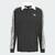 adidas Originals 3 Stripes Rugby L/S Polo BLACK KE3576画像