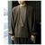NONNOTTE Hard Twist Ostrich Jersey Drape U Pullover with Cuff Sleeve N-26S-092画像