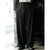 INTERIM WOOL CREPE SABLE VOILE DEADSTOCK FABRIC WIDE DRESS EASY PANTS IT26S019画像