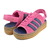 adidas GAZELLE BOLD SANDAL W PNKFUS/SHANAV/GOLDMT KK4221画像
