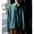 INTERIM AGED GARMENT WASH BLUE SHUTTLE DENIM HYPER BIG SINGLE NEEDLE US ARMY PULLOVER JACKET IT26S083画像