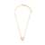 CRIMIE LETTER RIBBON HORSE SHOE NECKLACE 24KDP CR1-02F1-JW04画像