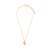 CRIMIE LETTER RIBBON CROSS NECKLACE 24KDP CR1-02F1-JW03画像