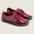 VANS OTW AUTHENTIC 44 SIPED VIBRAM GLOSS LEATHER BROGUE BORDEAUX/BLACK VN000V33F0G画像