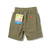 COOKMAN Chef Pants Short Linen Olive 231-61917画像