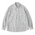 PORTER CLASSIC ROLL UP HEATHER GINGHAM CHECK SHIRT (GIZA 120/2) PC-016-3968画像
