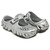 crocs WOMEN'S ECHO MARY JANE METAL SPORT BLACK / MULTI 214110-1FS画像
