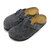 BIRKENSTOCK BOSTON REGULAR CHARCOAL | SUEDE-LEATHER 1031676画像