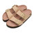 BIRKENSTOCK ARIZONA NARROW NEW-BEIGE/PINK-CLAY | BIRKO-FLOR 1031525画像