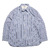 BURGUS PLUS Stripe Chambray Work Shirt Wide Silhouette HBP-300CHWD-ST8画像