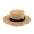 Schott RAFFIA BRAID BOATER HAT 7826174213画像