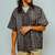 BIG MIKE Mesh Leopard Open Slit S/S Shirts 102625551画像