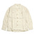BURGUS PLUS Open Collar Cotton Linen Shirt Long Sleeve BP26501画像