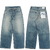 JOHNBULL DENIM DELIGHT DAYS セルヴィッチデニムワイドジーンズ フェード JY261P04-417画像