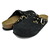 BIRKENSTOCK BOSTON RIVET BORDER(REGULAR FIT) BLACK 1030453画像
