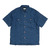 BURGUS PLUS Indigo Open Collar Linen Shirt Short Sleeve BP26504画像