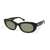 EVILACT SPIRAL black x demi frame / green lens EAE26-22-02画像