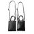 Subciety Faux leather shoulder tote bag 155-88252画像