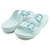 crocs SATURDAY ENAMEL BUCKLES SANDAL W VAPOR ICE 212867-5EA画像