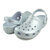 crocs CLASSIC TINTED METALLIC CLOG SKY ICE 214010-5EW画像