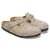 BIRKENSTOCK BOSTON BRAIDED SUEDE LEATHER REGULAR TAUPE 1026667画像