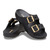 crocs SATURDAY METALLIC BUCKLE SANDAL W ESPRESSO/GOLD 213316-23Q画像