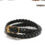 BURGUS PLUS 20mm Leather Mesh Belt BP26801画像