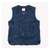Soundman Working Waist coat Marcy Black Indigo 3760-651C画像