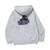 X-LARGE OLD OG ZIP HOODED SWEATSHIRT 101263012004画像