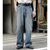 INTERIM "VINTAGE" NATURAL INDIGO SHUTTLE DENIM HYPER BIG SINGLE NEEDLE 201 No2 JEANS IT26A045HB画像