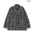 COOKMAN Work Shirts Long Sleeve Paisley Black 231-63238画像