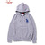 COOKMAN Zip Hoodie Chef Hat LA Heather Gray 231-63161画像