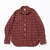 CORONA CS001 - NAVY 1POCKET SHIRT / Red &times; Brown CS001-26-04画像