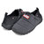 HUNTER U TRAVEL 2.0 QUILTED SLIP ON TRAINER BLACK UFF7150REN-BLK画像